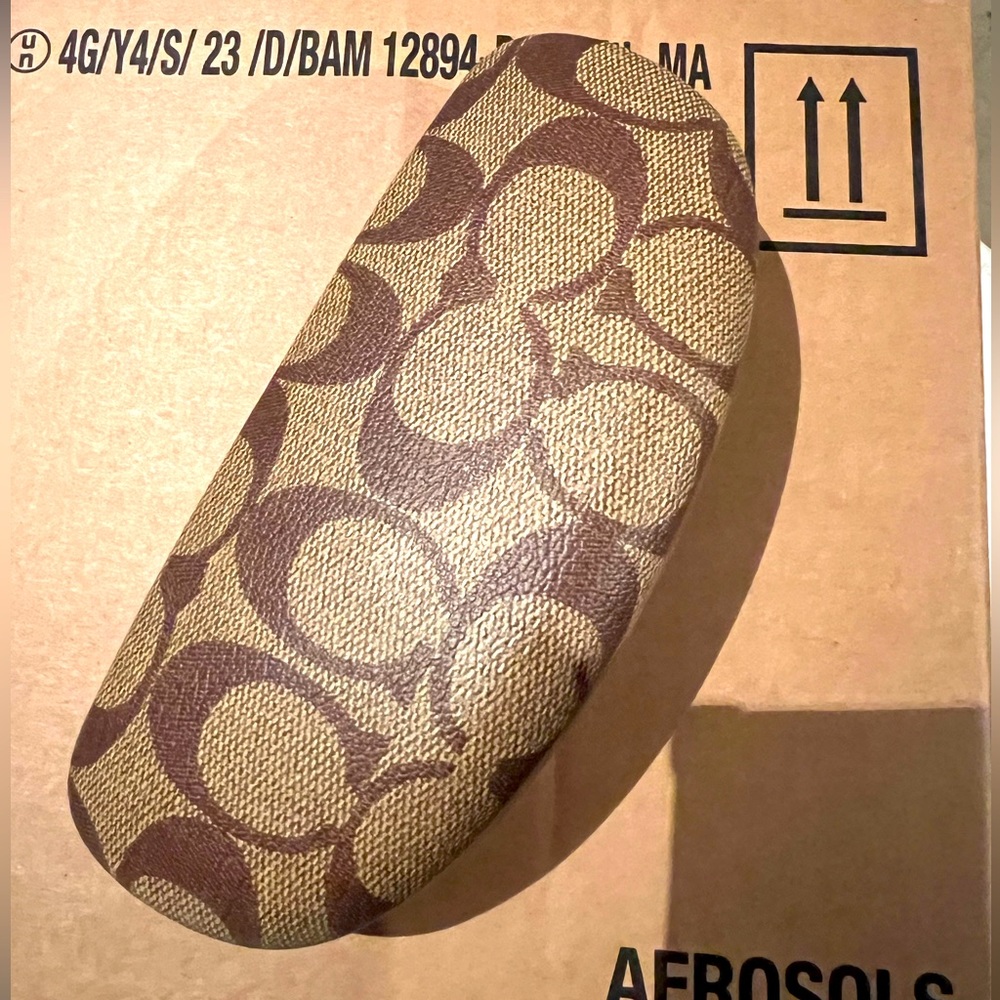 Coach Clamshell Eyeglass Case